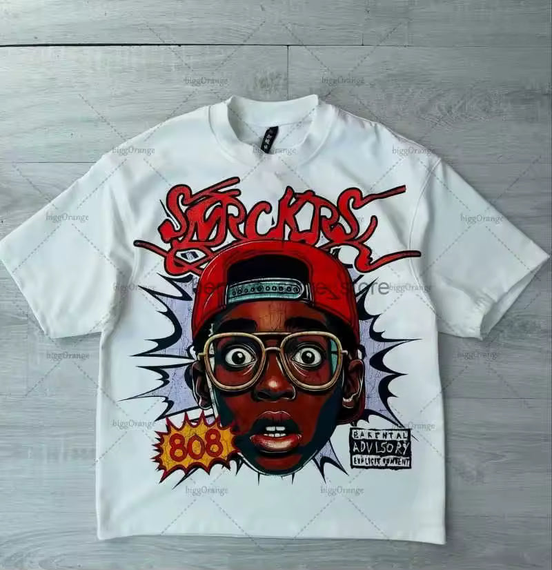 Stylish Loose Crew Neck Short Sleeve Tee